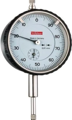 KÄFER Messuhr M2T li.10mm Abl.0,01mm Ziffernbl.li.100-0 - 10225