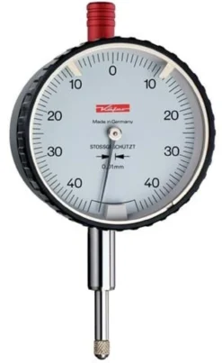 KÄFER Sicherheitsmessuhr DIN 878 SI-90 0,8mm Abl.0,01mm m.Stoßschutz - 10020