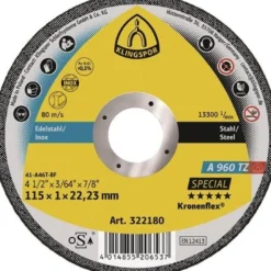 KLINGSPOR Trennscheibe A 960 TZ Special Ø 125 x 1 mm gerade - 322181