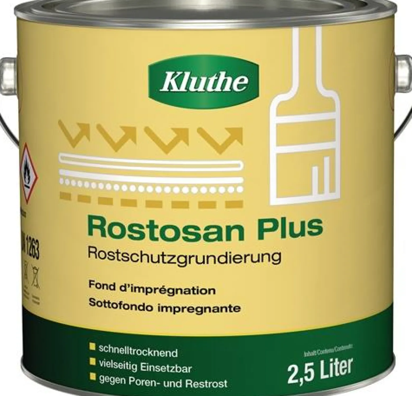 Kluthe Rostprimer Rostosan Plus rotbraun - 011210333009-0204