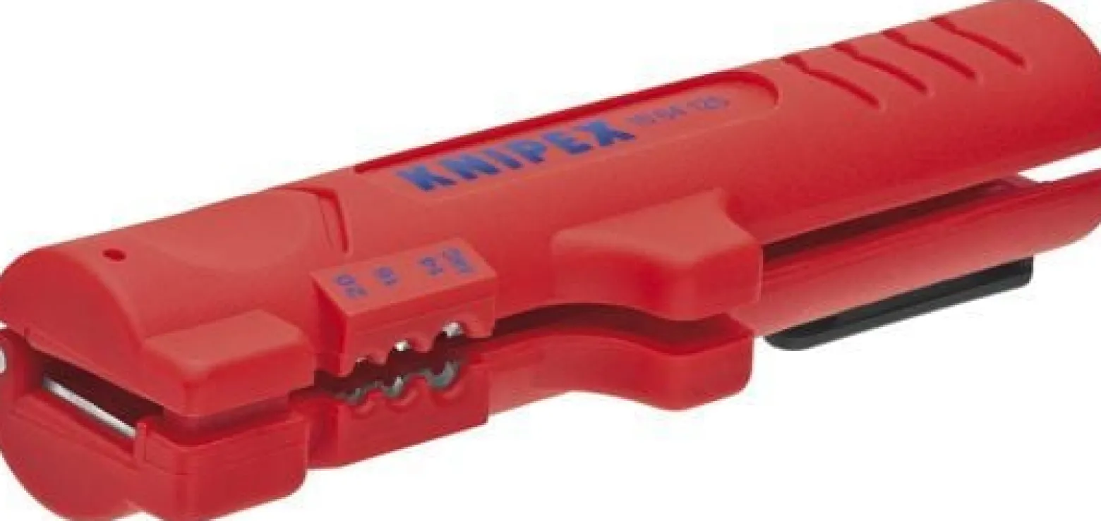 Knipex Abmantelungswerkzeug für Flach- und Rundkabel - 1664125SB