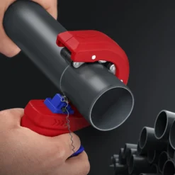 Knipex DP50 Rohrabschneider mit Kunststoff überzogen 202 mm - 902301BK