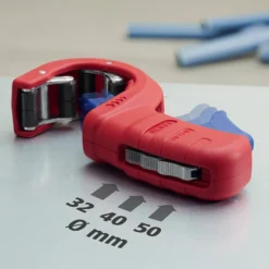 Knipex DP50 Rohrabschneider mit Kunststoff überzogen 202 mm - 902301BK