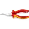 Knipex Flachrundzange mit Schneide/Befestigungsöse (Radiozange) - 2506160T