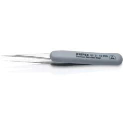 Knipex Gummi-Pinzette ESD Edelstahl 112 mm - 922112ESD