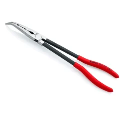 Knipex Montierzange mit Querprofilen, lange Ausführung, Spitze im 40° Winkel gebogen - 2881280
