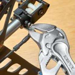 Knipex Zangenschlüssel XS verchromt, aufgeprägte, raue Oberfläche 100 mm - 8604100BK