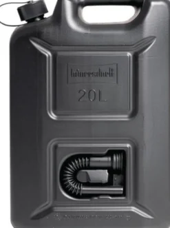 Kraftstoffkanister PROFI 20l schwarz HDPE L350xB165xH495mm HÜNERSDORFF