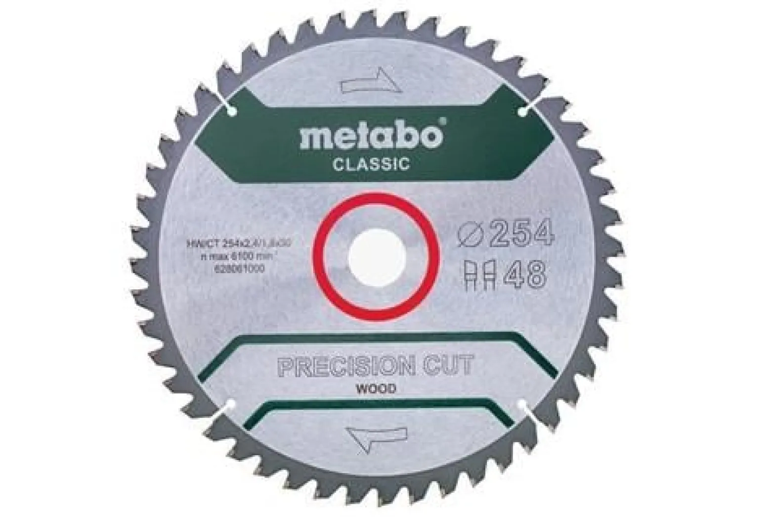Kreissägeblatt cordless cut wood classic AD 254mm Z.48 Bohr.30mm Schnitt-B.2,4mm