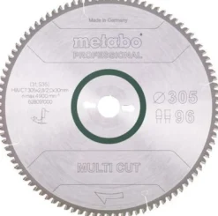 Kreissägeblatt multi cut professional HW/CT 305x30x2,8/2,0 D305xB2,8x30mm 96Z.