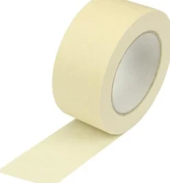 Kreppband Breite 50mm Länge 50m Stärke 125µ chamois flachkrepp TRANSPAK