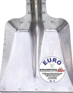 KRUMPHOLZ Hallenser Randschaufel FAVORIT Größe 7 340 x 325 mm Aluminiumblech - 6202