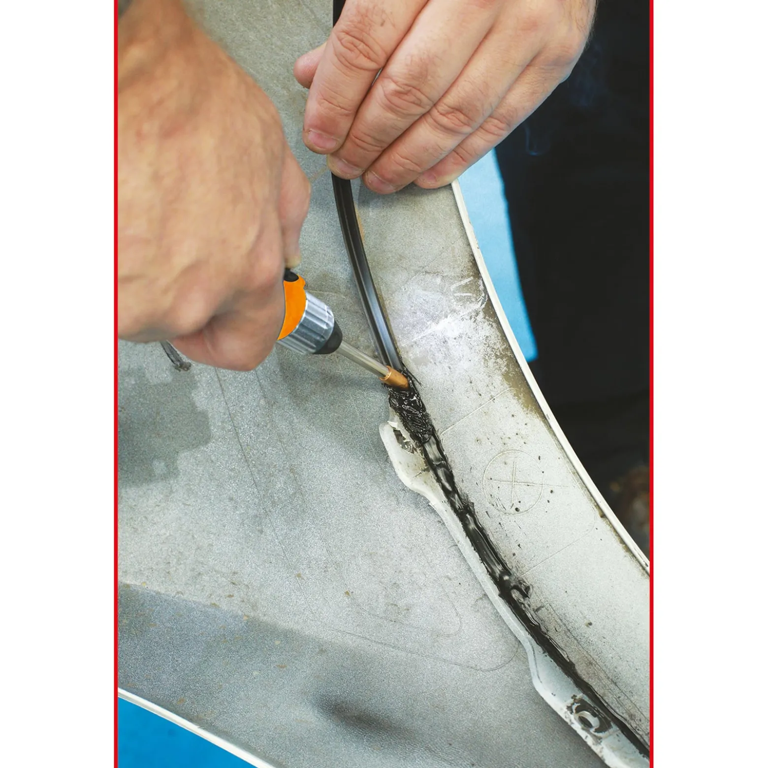 KS TOOLS Akku-Kunststoffreparatur-Satz 134tlg. - 150.1010