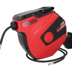 KS TOOLS Automatischer Druckluftschlauch-Aufroller Ø 10 mm x 15 m - 515.3440