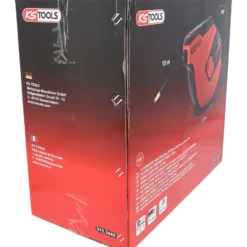 KS TOOLS Automatischer Druckluftschlauch-Aufroller Ø 10 mm x 15 m - 515.3440