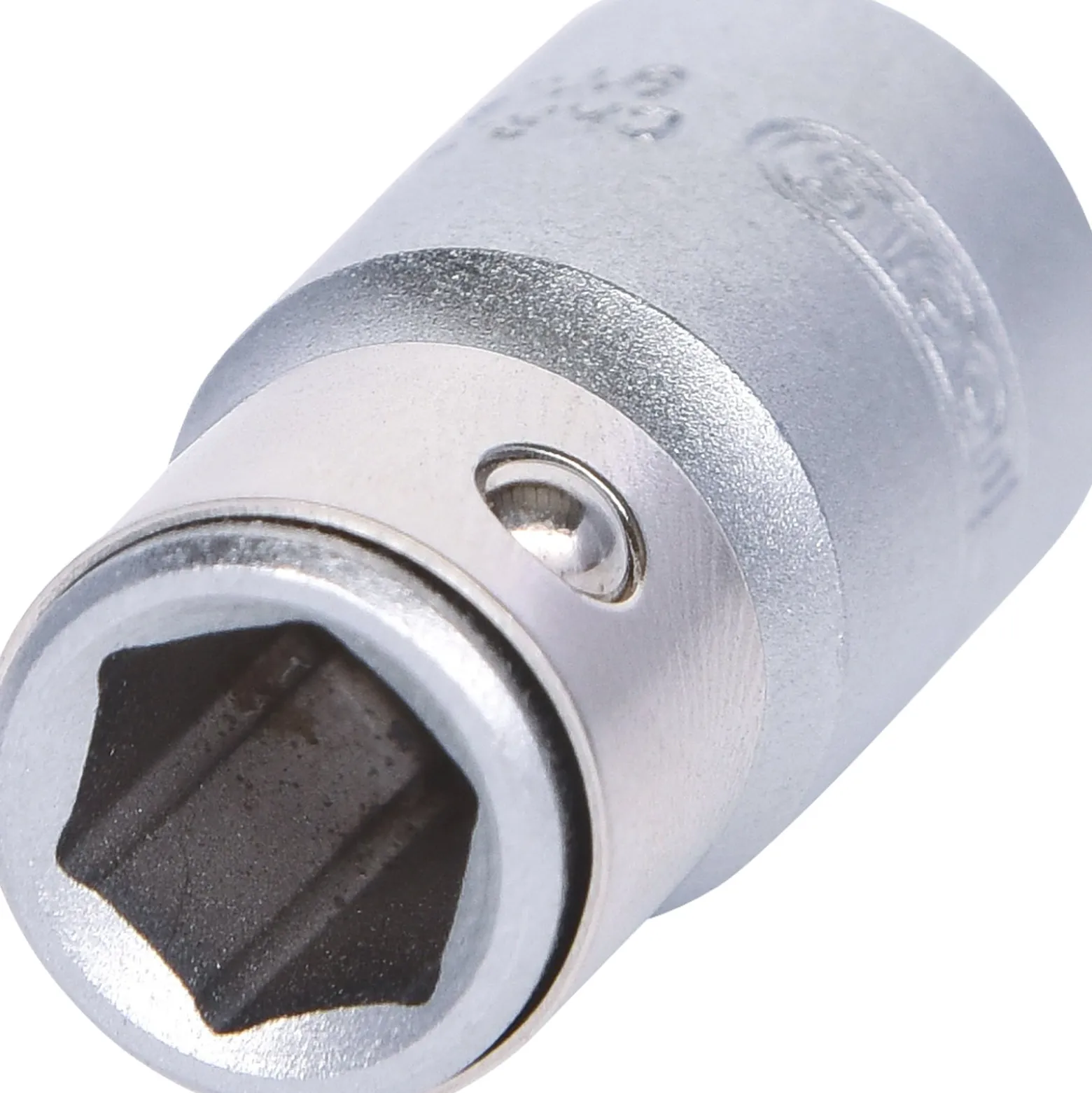 KS TOOLS 1/4" Bit-Adapter-Stecknuss mit Spannring - 911.4327
