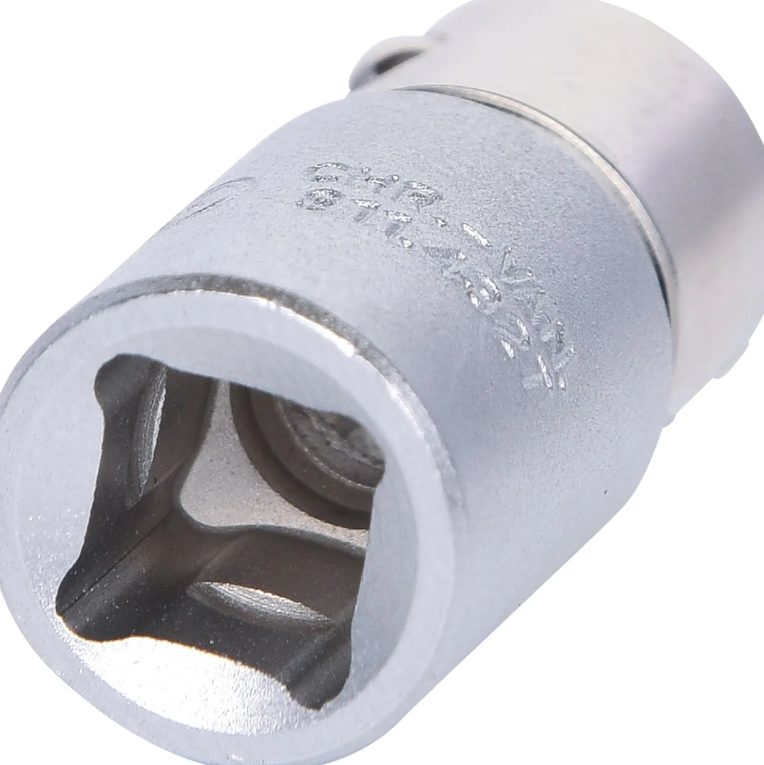 KS TOOLS 1/4" Bit-Adapter-Stecknuss mit Spannring - 911.4327