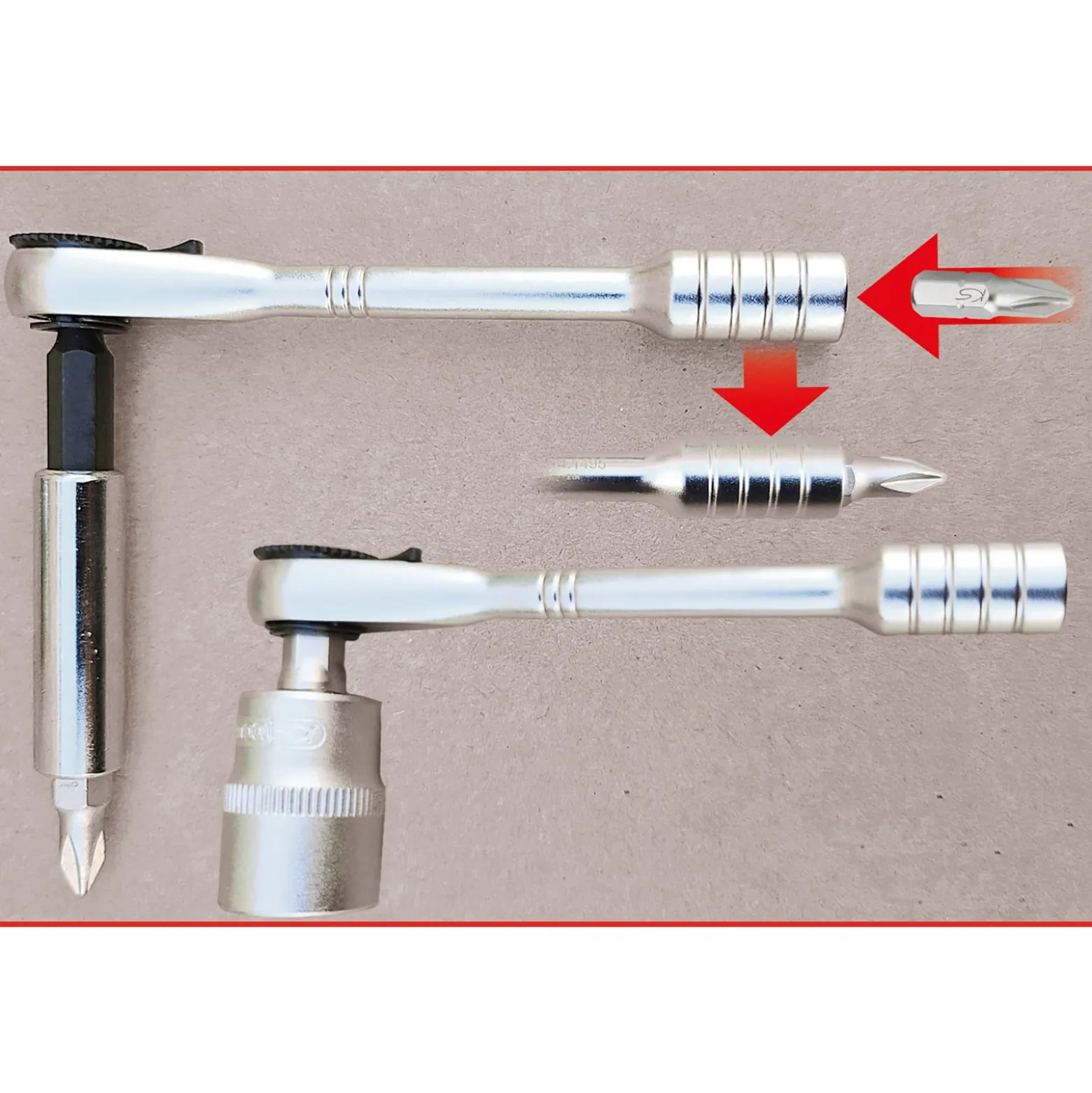 KS TOOLS 1/4" Bit-Satz 24tlg. - 911.2010