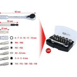 KS TOOLS 1/4