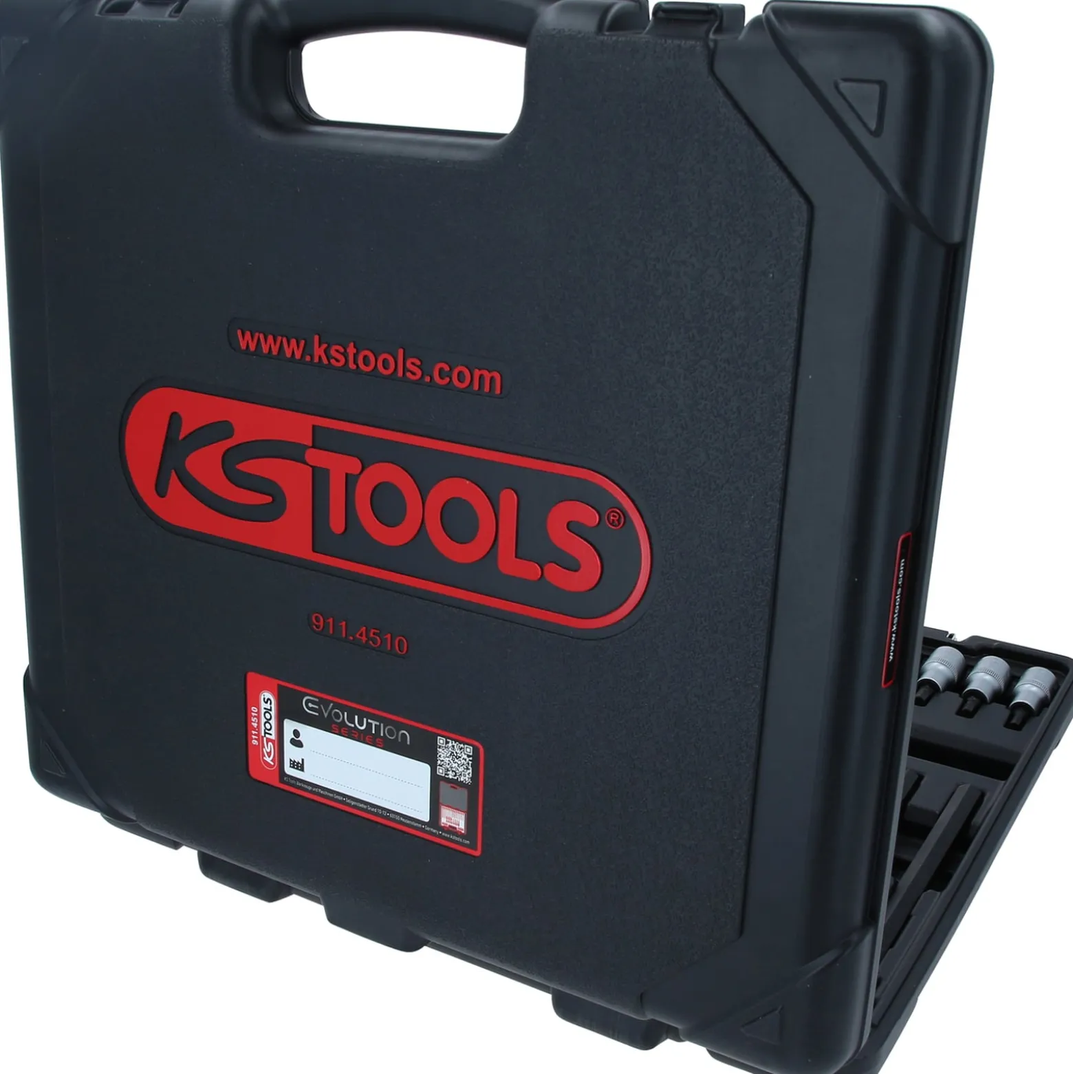KS TOOLS 1/2" Bit-Stecknuss-Satz für Innensechskant-Schrauben 30tlg. - 911.4510