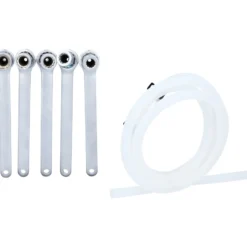 KS TOOLS Bremsen-Entlüftungsschlüssel-Satz 6tlg. - 160.0725