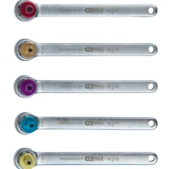 KS TOOLS Bremsen-Entlüftungsschlüssel-Satz 6tlg. - 160.0725