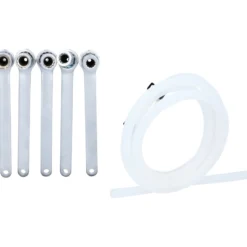 KS TOOLS Bremsen-Entlüftungsschlüssel-Satz 6tlg. - 160.0725