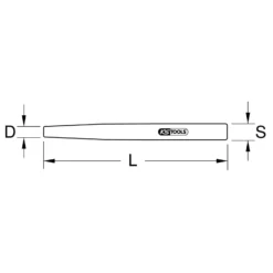 KS TOOLS BRONZEplus Montagedorn 16 mm- 963.2589