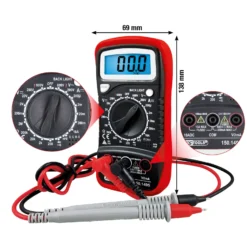 KS TOOLS Digital Multimeter inkl. Prüfspitzen - 150.1495