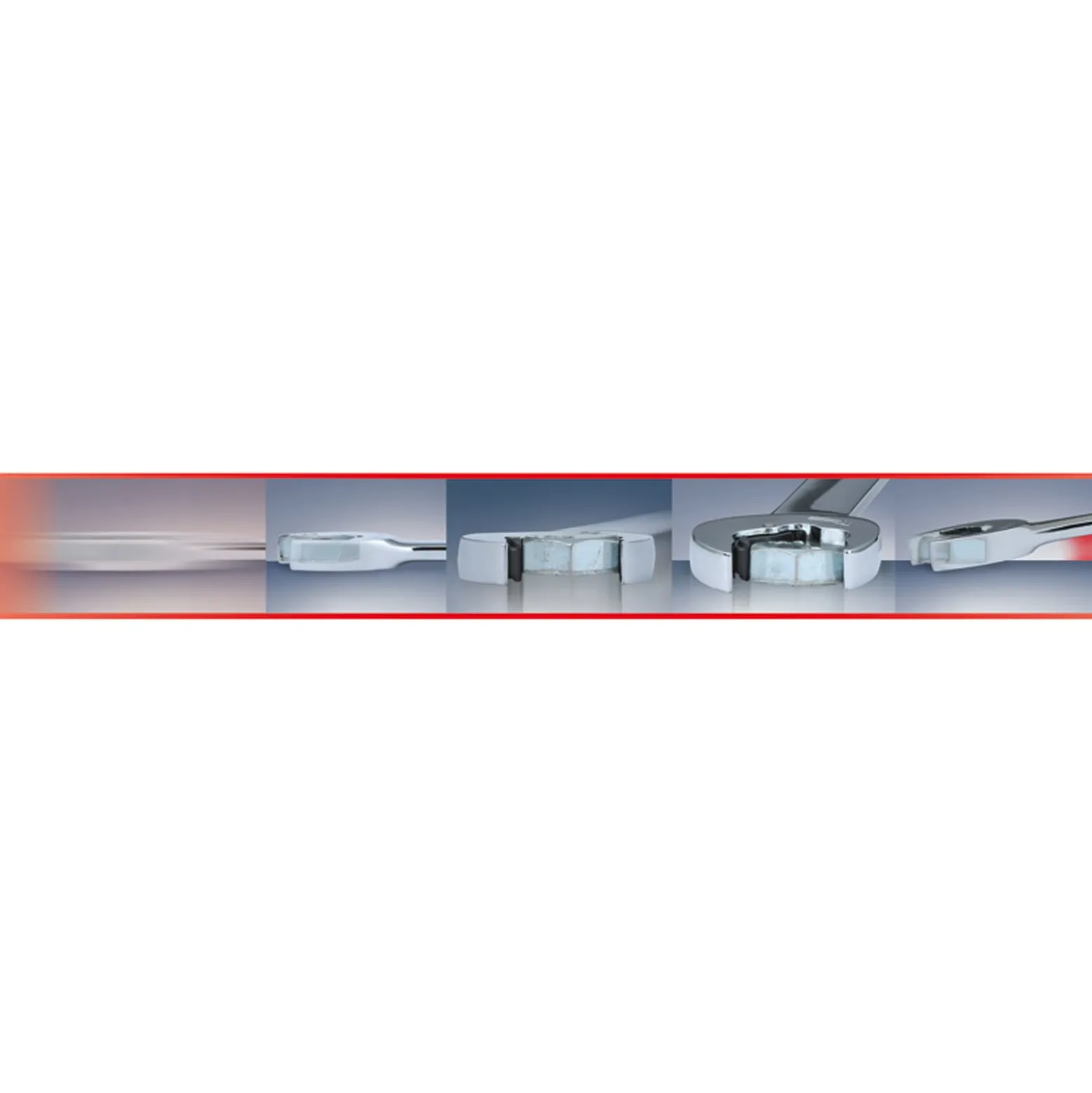 KS TOOLS DUO GEARplus Ratschenringmaulschlüssel-Satz mit Maul-Ratschenfunktion 5tlg. - 503.5205
