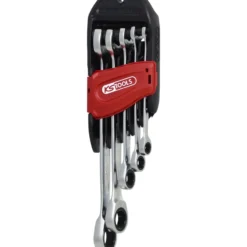 KS TOOLS DUO GEARplus Ratschenringmaulschlüssel-Satz mit Maul-Ratschenfunktion 5tlg. - 503.5205