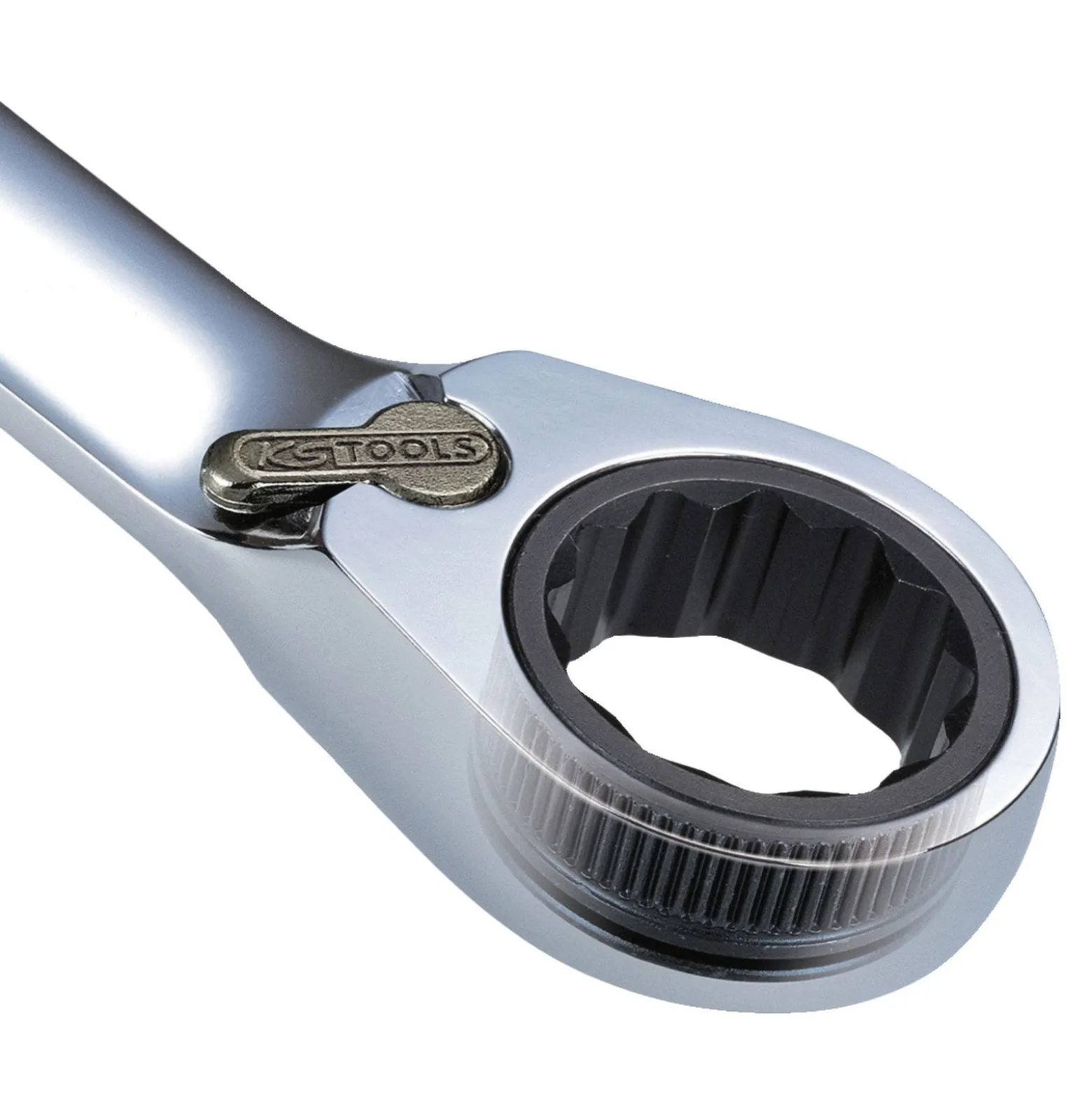 KS TOOLS DUO GEARplus Ringmaulschlüssel Maul-Ratschenfunktion 21 mm umschaltbar - 503.5921