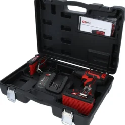KS TOOLS eMONSTER Brushless-Akku-Bohr-Schrauber-Satz 4tlg. - 515.6400