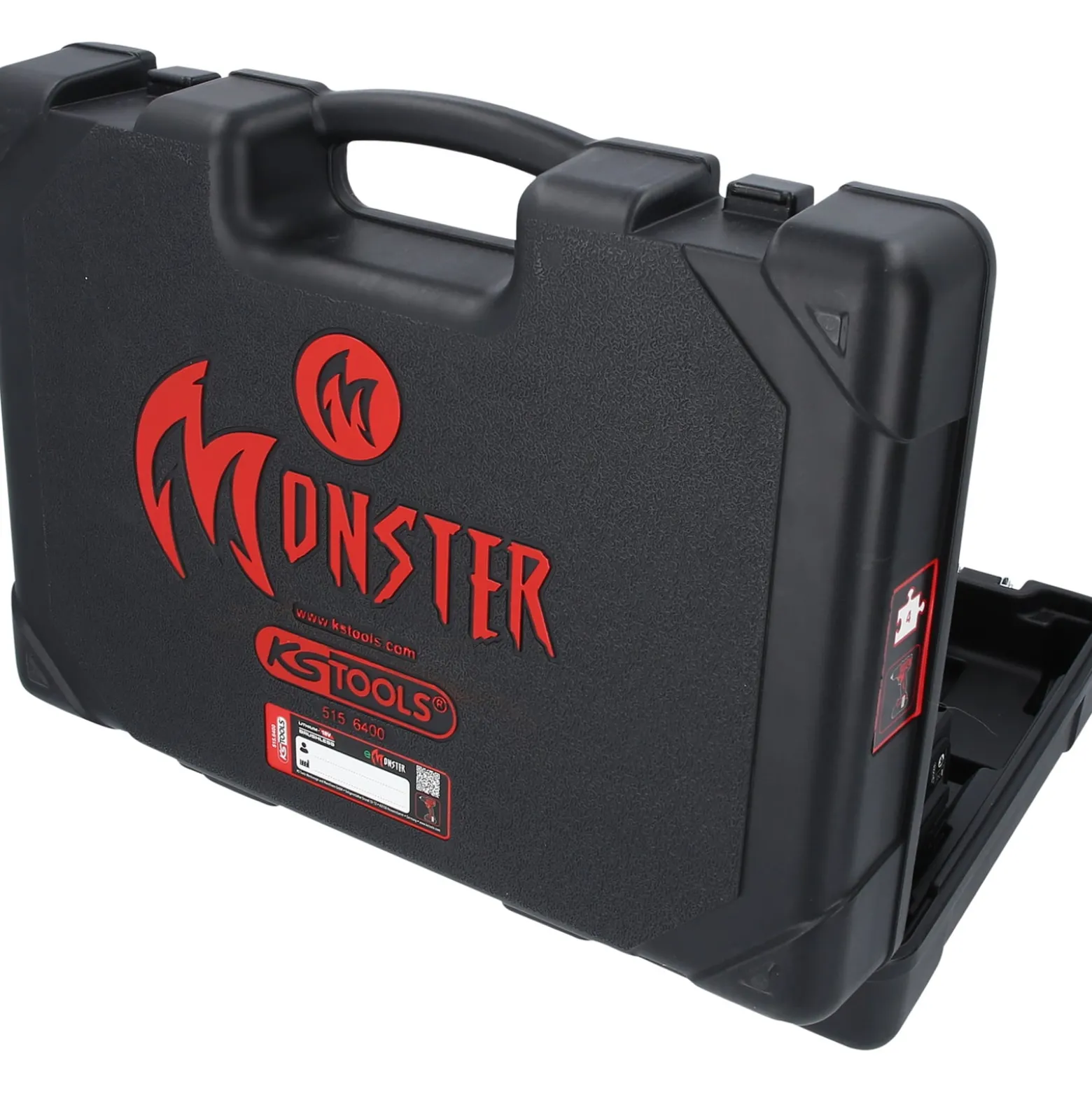 KS TOOLS eMONSTER Brushless-Akku-Bohr-Schrauber-Satz 4tlg. - 515.6400