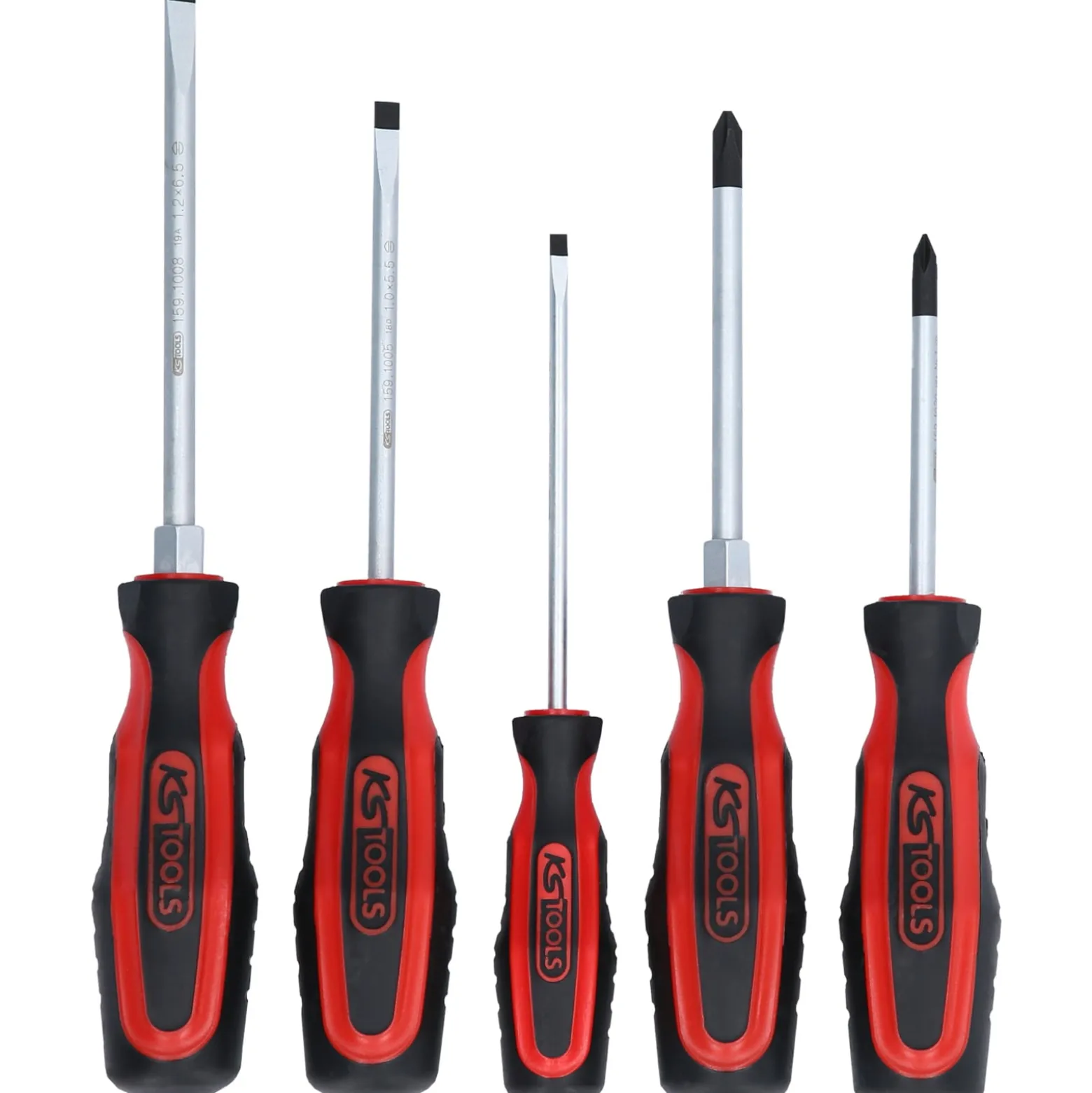 KS TOOLS ErgoTorqueplus Schraubendreher-Satz 5tlg. - 159.0005
