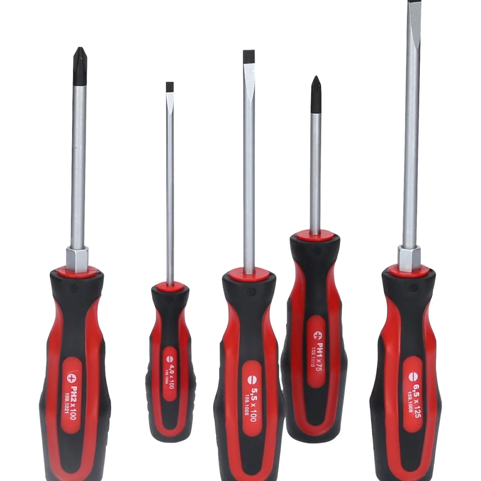 KS TOOLS ErgoTorqueplus Schraubendreher-Satz 5tlg. - 159.0005