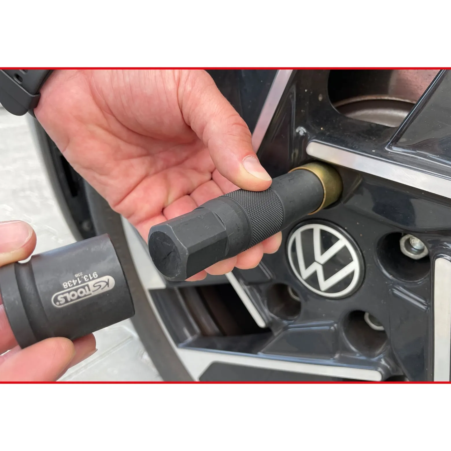 KS TOOLS Felgenschloss-Demontage-Satz 15tlg. - 913.1430
