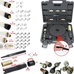 KS TOOLS Felgenschloss-Demontage-Satz 15tlg. - 913.1430