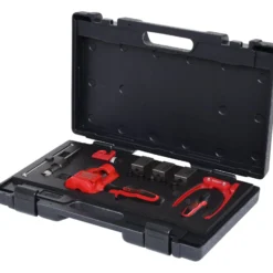 KS TOOLS Flarefix 1 Universal-Bremsleitungs-Bördelgerät-Satz mit Hydraulik-Spindel 16tlg. - 122.1290
