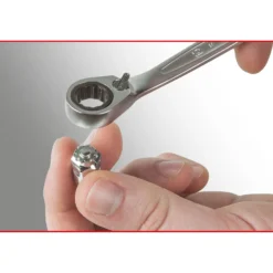 KS TOOLS GEARplus Ratschenringmaulschlüssel-Satz umschaltbar 16tlg. - 503.4666