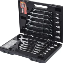 KS TOOLS GEARplus RINGSTOP-Ratschenringmaulschlüssel-Satz 30tlg. mit Adapter - 503.4960