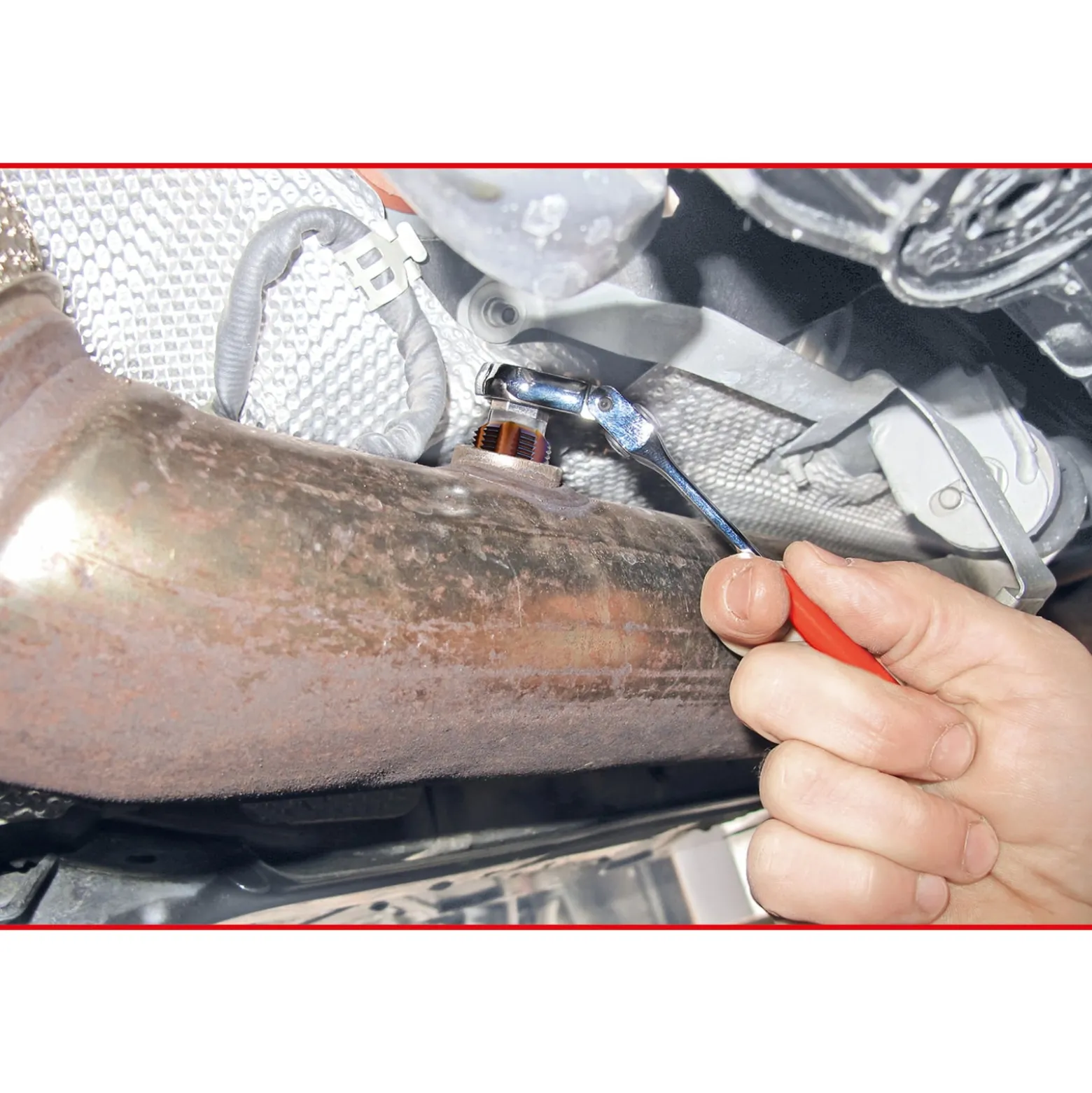 KS TOOLS Gewindeschneider-Satz mit Führungsbolzen für Sensoren 2tlg. - 150.2540