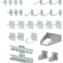 KS TOOLS Hakensortiment für Lochplatten 28tlg. - 860.0888