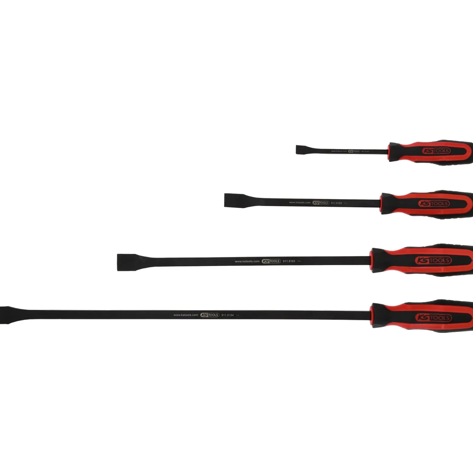 KS TOOLS Hebeleisen-Satz 4tlg. - 911.8100