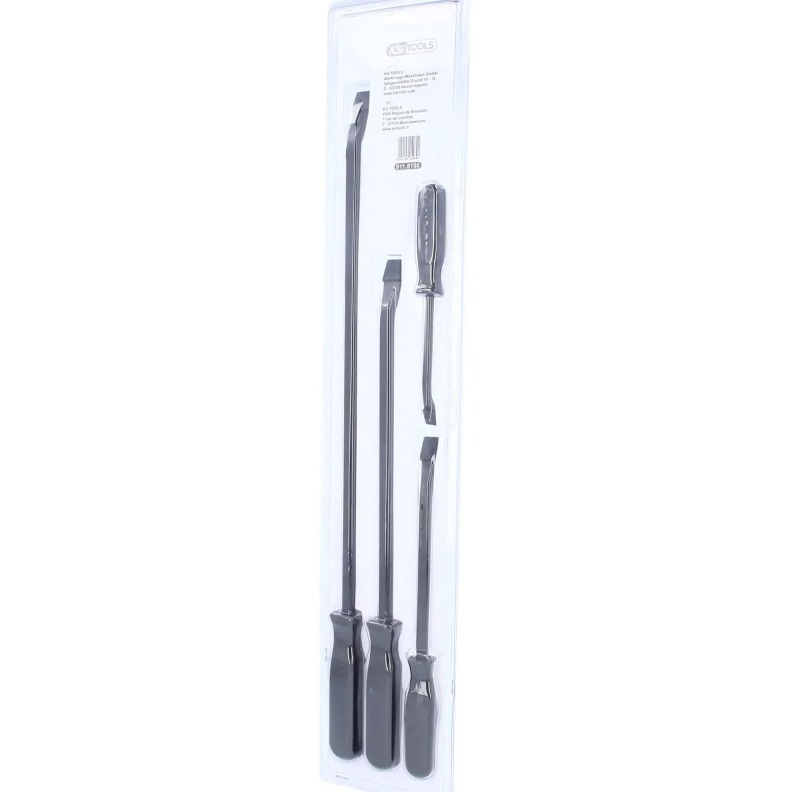 KS TOOLS Hebeleisen-Satz 4tlg. - 911.8100