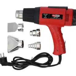 KS TOOLS Heißluft-Gerät Satz inkl. 4 Aufsätze - 960.1190