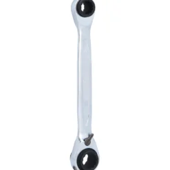 KS TOOLS 4 in 1 GEARplus umschaltbar Doppel-Ratschenringschlüssel 8 x 10 x 12 x 13 mm - 503.4656