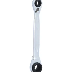 KS TOOLS 4 in 1 GEARplus umschaltbar Doppel-Ratschenringschlüssel 8 x 10 x 12 x 13 mm - 503.4656