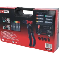 KS TOOLS 3 in 1 Handnietzangen-Satz, 12-tlg. - 150.9850