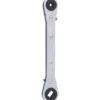 KS TOOLS 4 in 1 Kälte-Klima-Ratschenschlüssel umschaltbar - 130.0122